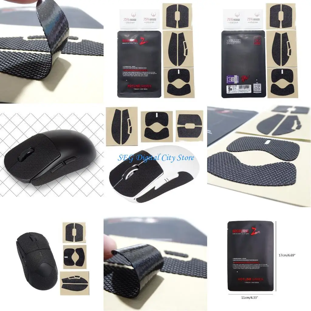 U75B HotlineGames Mouse Skin Mouse Skates Side Stickers Sweat Resistant Pad AntiSlip Grip Tape for GPROX SUPERLIGHT 2C Mouse
U75B HotlineGames Mouse Skin Mouse Skates Side Stickers Sweat Resistant Pad AntiSlip Grip Tape for GPROX SUPERLIGHT 2C Mouse