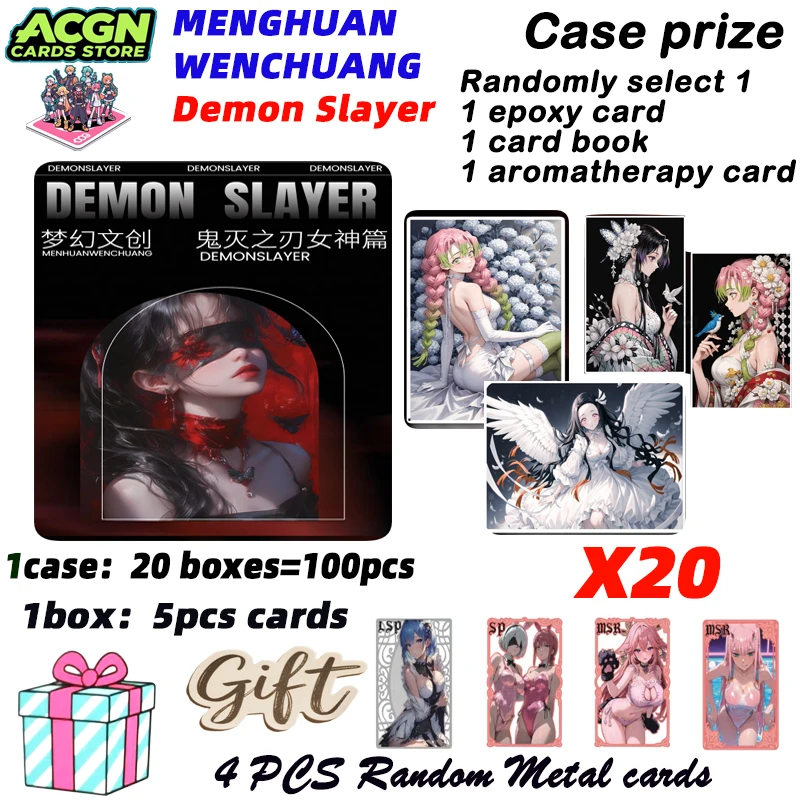 Новейшие доски MENGHUANWENCHUANG Demon Slayer, коллекционная открытка для хобби, коробка-бустер Doujin, подарки на день рождения
Новейшие доски MENGHUANWENCHUANG Demon Slayer, коллекционная открытка для хобби, коробка-бустер Doujin, подарки на день рождения