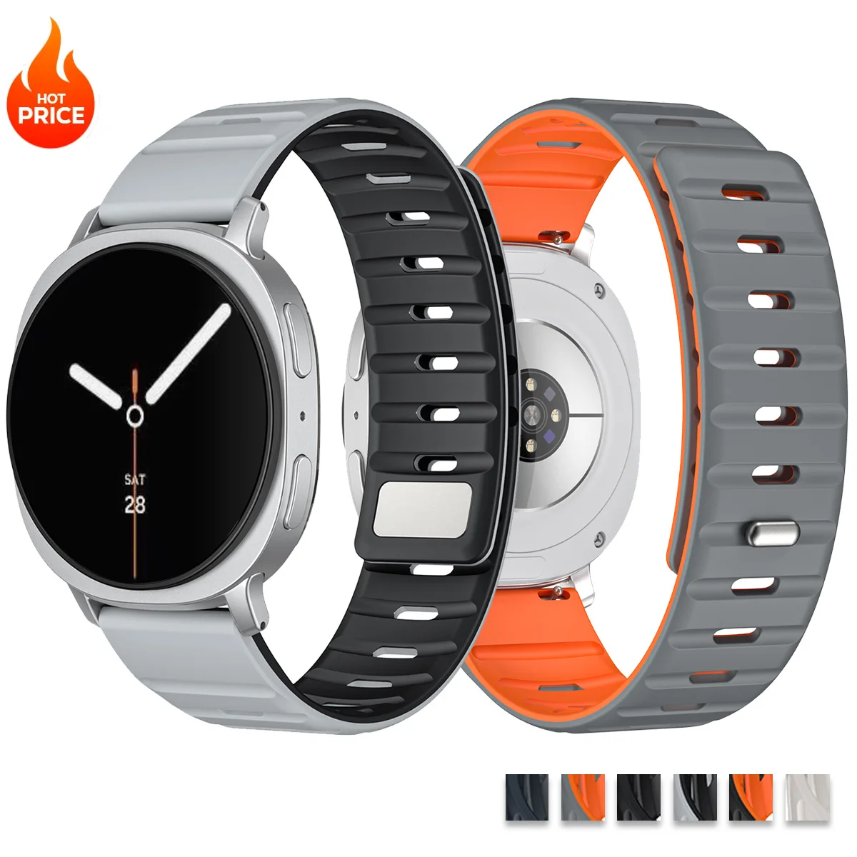 Магнитный ремешок для Samsung Galaxy watch 8 40 мм 44 мм 8 classic 46 мм, силиконовая петля, спортивный браслет correa Galaxy watch 8, ремешок на запястье
Магнитный ремешок для Samsung Galaxy watch 8 40 мм 44 мм 8 classic 46 мм, силиконовая петля, спортивный браслет correa Galaxy watch 8, ремешок на запястье