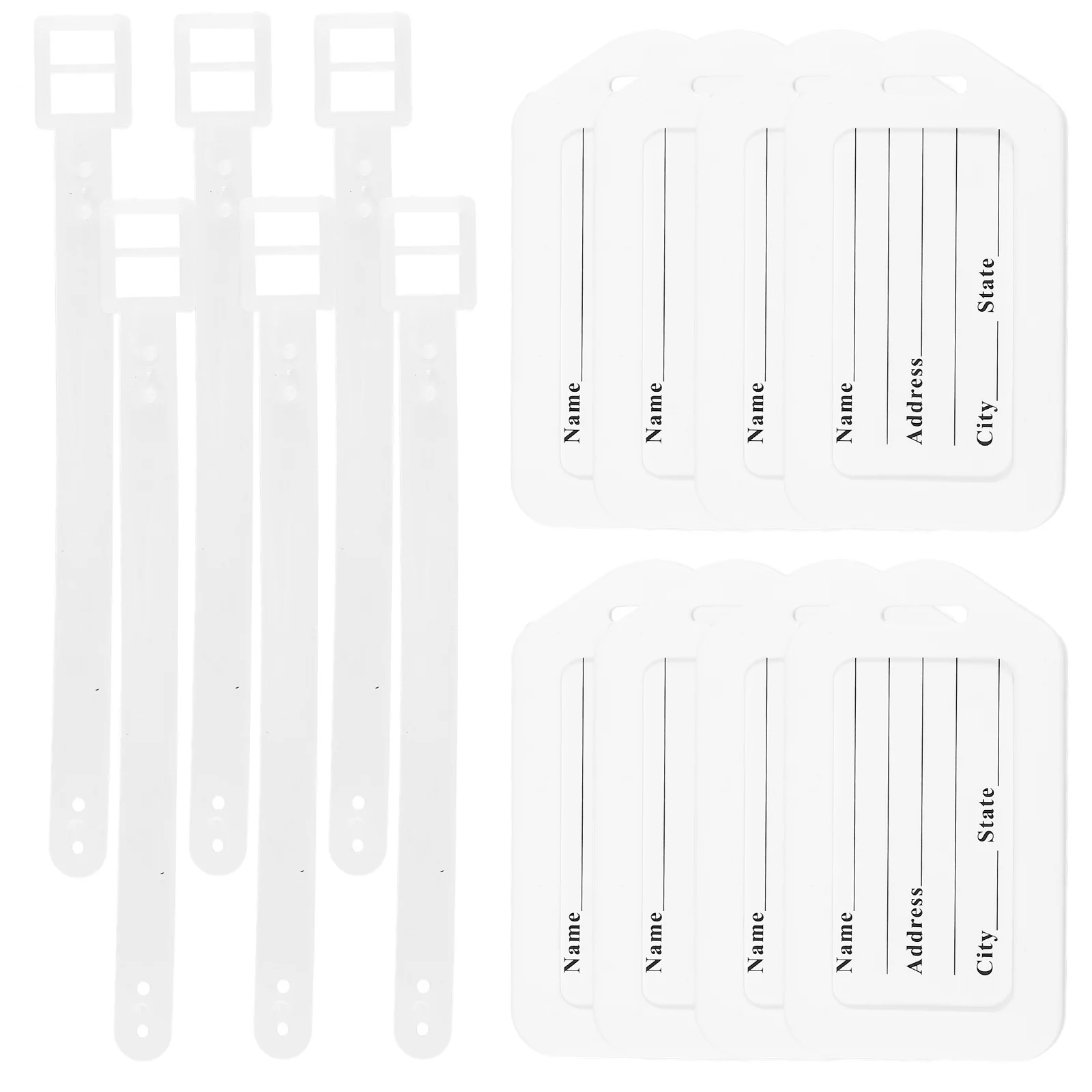 16Pcs Key Tags Multi-Function Luggage Labels Compact Key Identifiers for Suitcase Car Keys Pets Name Tags Home Travel Use
16Pcs Key Tags Multi-Function Luggage Labels Compact Key Identifiers for Suitcase Car Keys Pets Name Tags Home Travel Use