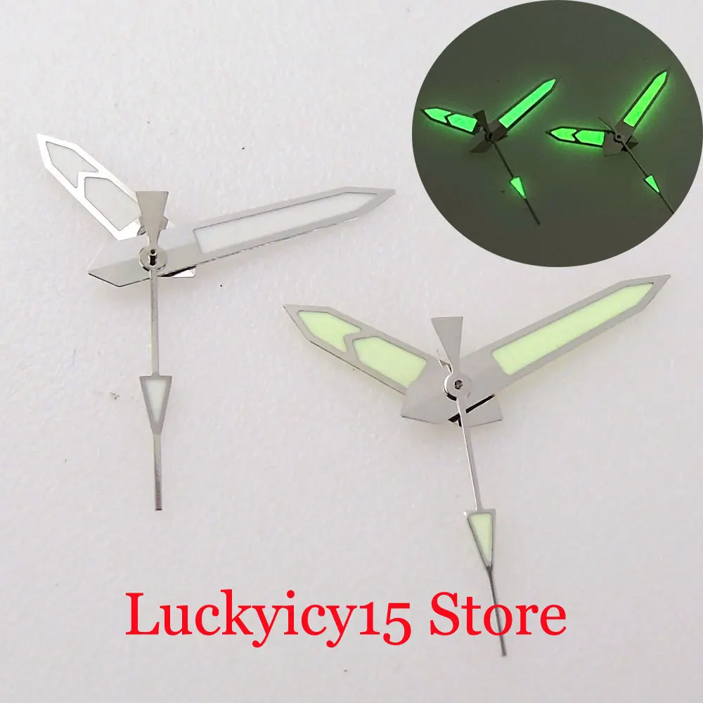 Sliver Hands Accessory Needles Set Green Luminous Fit NH34A NH35A NH36A NH70 NH38A SKX007 SRP 7S26 4R35 4R36 6309 7002 7009
Sliver Hands Accessory Needles Set Green Luminous Fit NH34A NH35A NH36A NH70 NH38A SKX007 SRP 7S26 4R35 4R36 6309 7002 7009