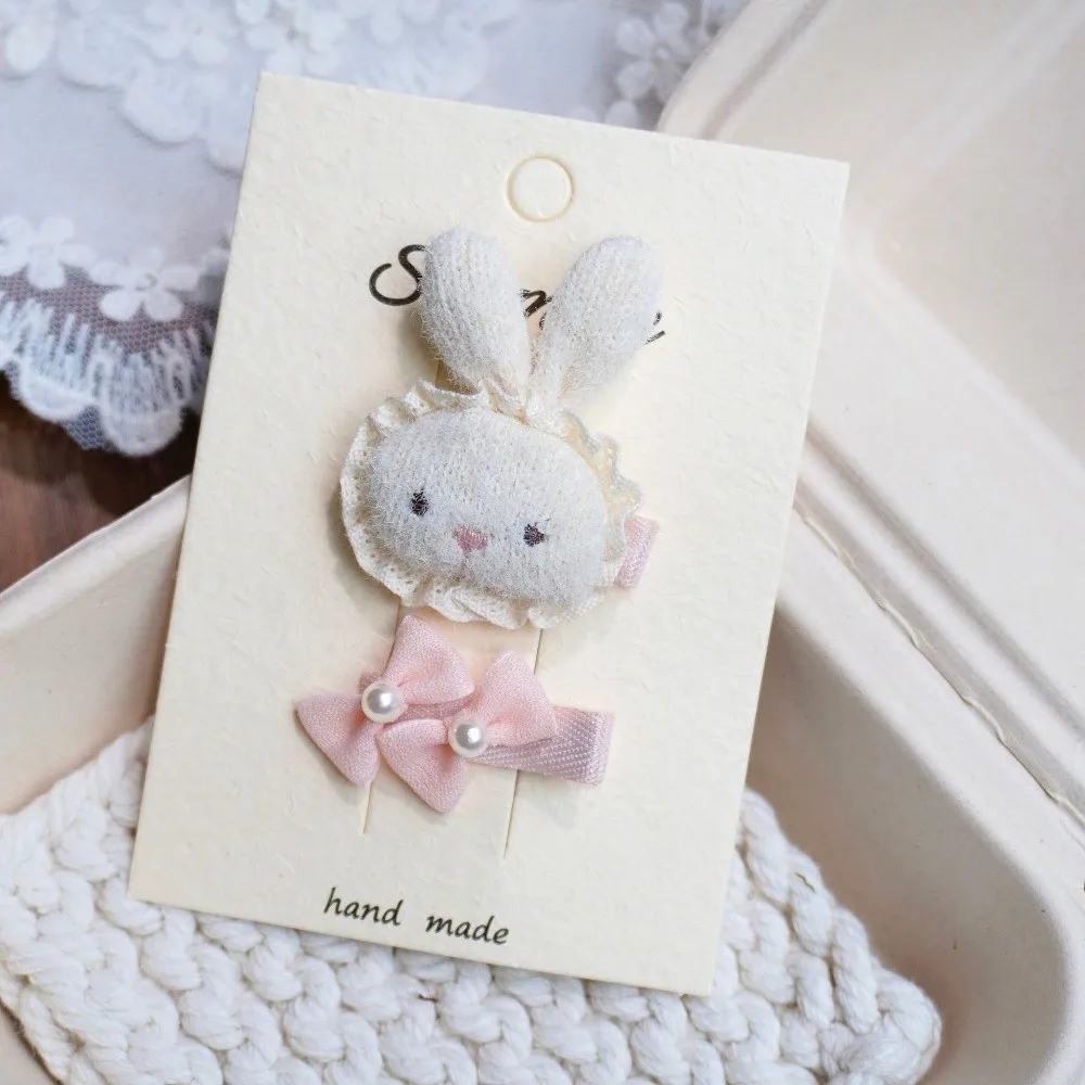 1Pair New Cute Cartoon Rabbit Hair Clips Sweet Headwear Side Clip Baby Hairpin Hair Accessories
1Pair New Cute Cartoon Rabbit Hair Clips Sweet Headwear Side Clip Baby Hairpin Hair Accessories