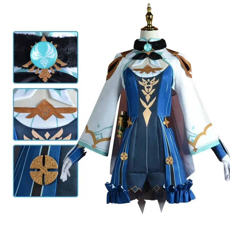 EE01 Anime Genshin impact sucrose cosplay costume saccharose wigs suit dress uniform Halloween party outfit for women full sIo0!
EE01 Anime Genshin impact sucrose cosplay costume saccharose wigs suit dress uniform Halloween party outfit for women full sIo0!
