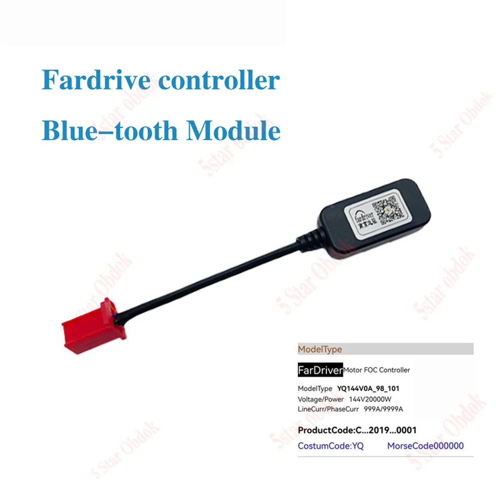 FarDriver Controller Programmable BTAdapter Blue-tooth Module for ND72240 72260 72360 72530 72680 Controller Support Android IOS
FarDriver Controller Programmable BTAdapter Blue-tooth Module for ND72240 72260 72360 72530 72680 Controller Support Android IOS
