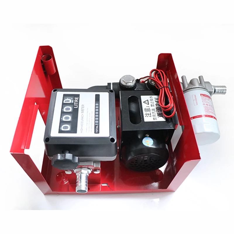 12V/24v Electric Mobile Portable Fuel Transfer Pump with Flow Meter and Filter Kit
12V/24v Electric Mobile Portable Fuel Transfer Pump with Flow Meter and Filter Kit