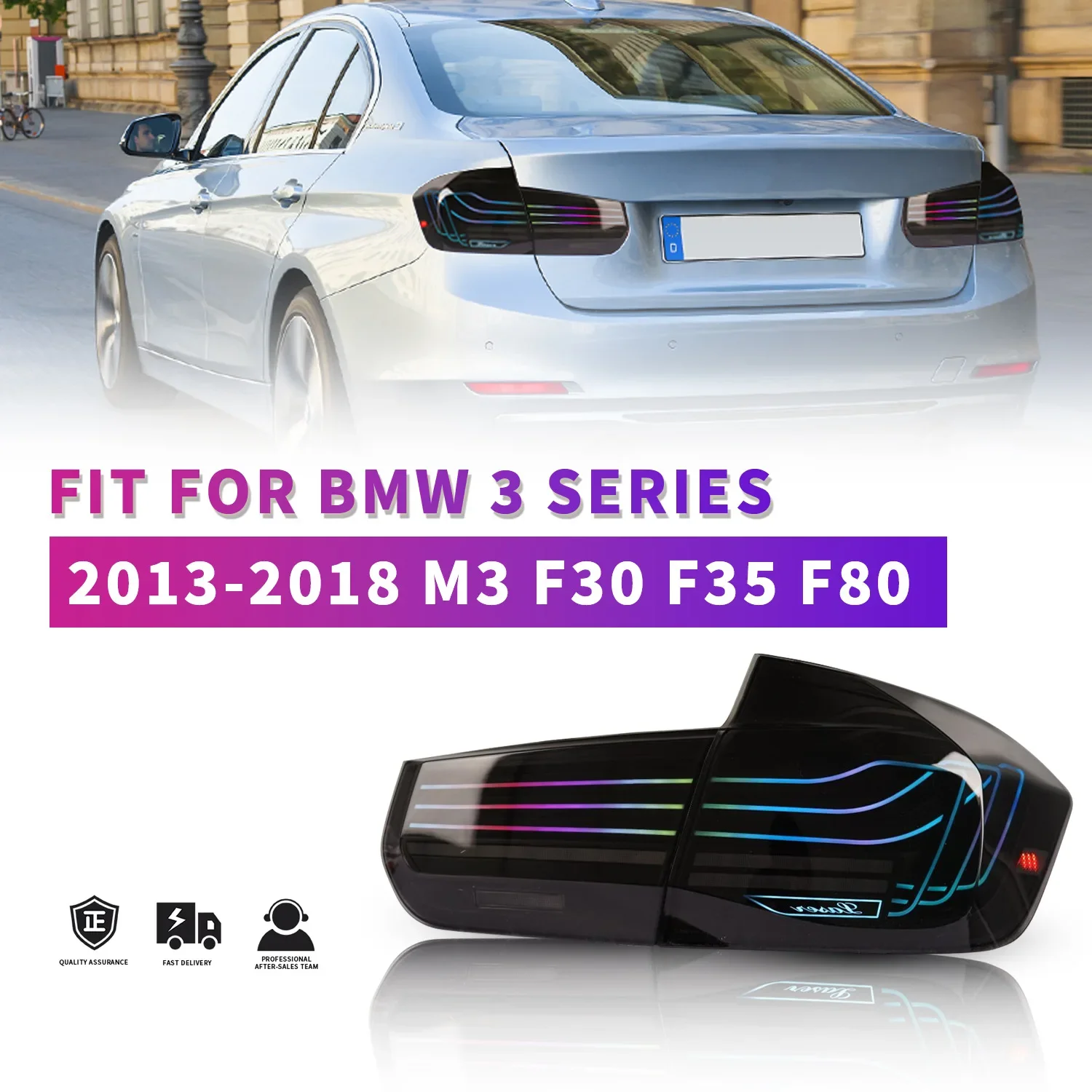 Автомобильные аксессуары для BMW CSL RGB F30 2013-2018 задний фонарь в сборе на заказ
Автомобильные аксессуары для BMW CSL RGB F30 2013-2018 задний фонарь в сборе на заказ