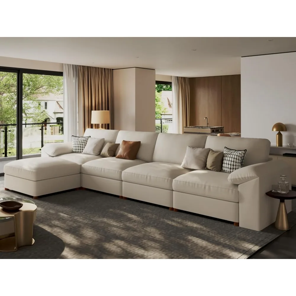 Oversized Modular Sectional Sofa,Leather Sectional Couch with Deep Seat,Extra Large L Shaped Couch, Customized
Oversized Modular Sectional Sofa,Leather Sectional Couch with Deep Seat,Extra Large L Shaped Couch, Customized