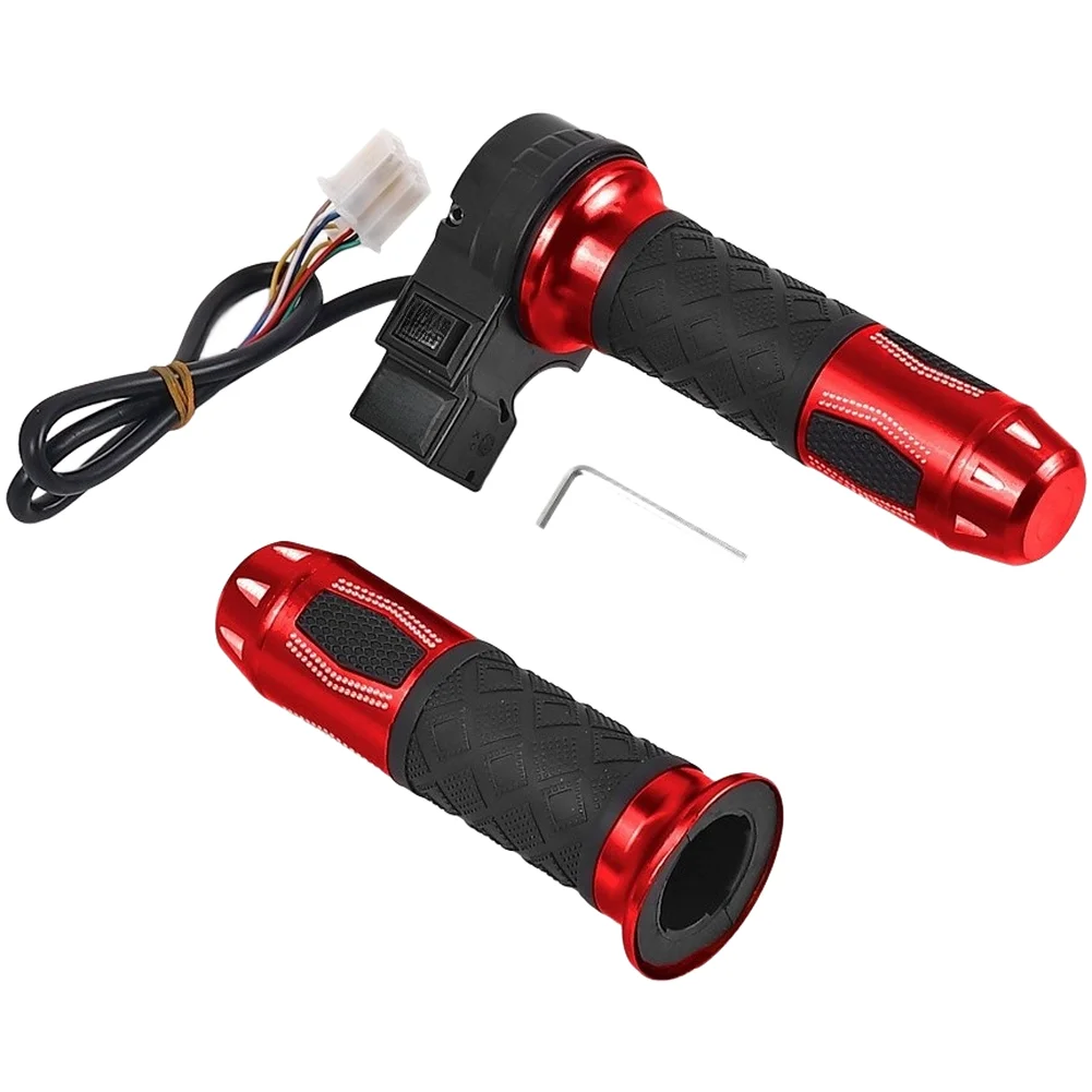 Cruise Control Grip Red Electric Tricycle Throttle Aluminum Alloy Construction Three-speed Control For Long Rides
Cruise Control Grip Red Electric Tricycle Throttle Aluminum Alloy Construction Three-speed Control For Long Rides