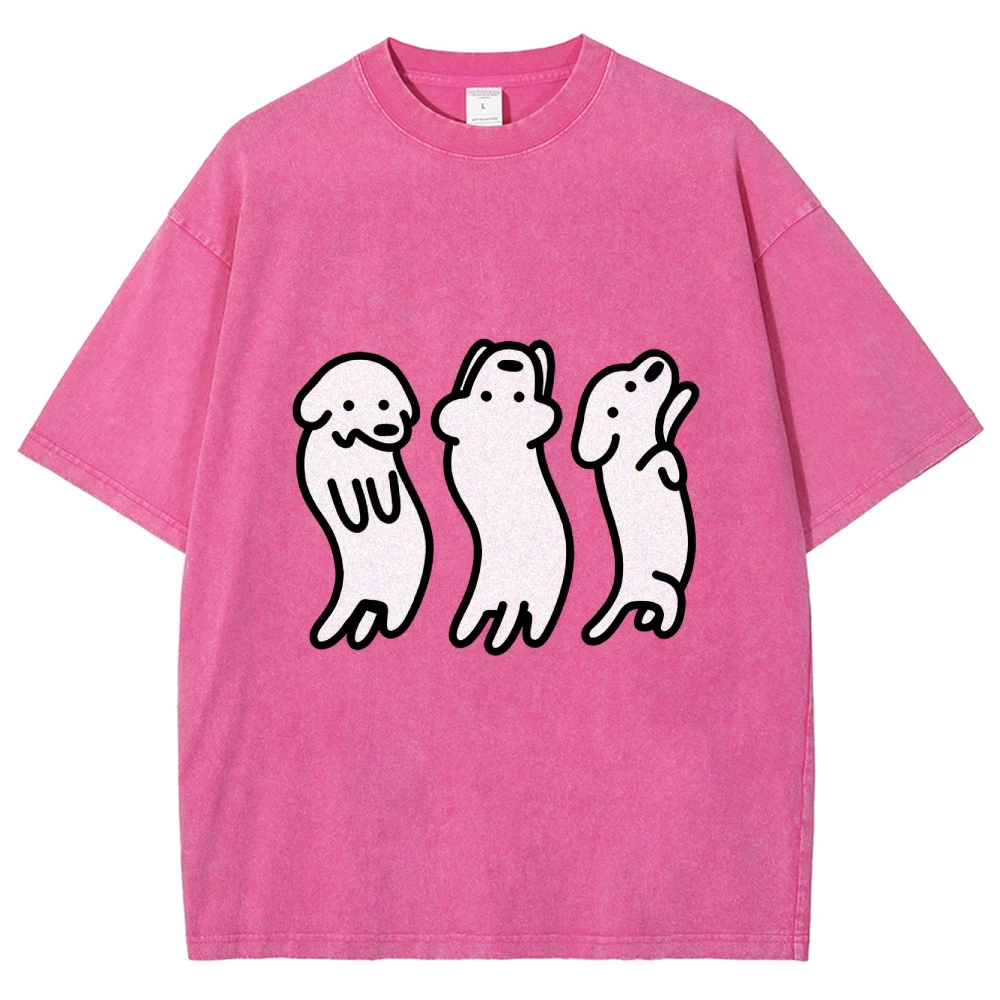 Cute Dog Stylish Y2K T Shirt Unisex Washed Tees Men Women Oversized Short Sleeve T-shirts Streetwear Harajuku Graphic T Shirt
Cute Dog Stylish Y2K T Shirt Unisex Washed Tees Men Women Oversized Short Sleeve T-shirts Streetwear Harajuku Graphic T Shirt
