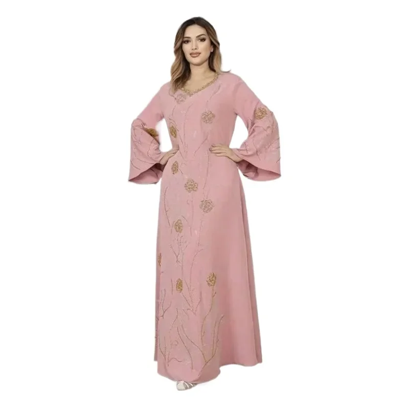 2025 Eid Elegant Muslim Women Dress Ramadan Party Dubai Luxury Abaya Outfits Islam Long Evening Dresses Caftan Marocain Femme
2025 Eid Elegant Muslim Women Dress Ramadan Party Dubai Luxury Abaya Outfits Islam Long Evening Dresses Caftan Marocain Femme