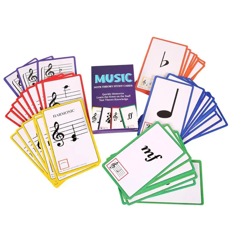 Educational Flash Cards Portable Flash Cards With Bright Colors Learning Toys Music Instruction & Study For Young People
Educational Flash Cards Portable Flash Cards With Bright Colors Learning Toys Music Instruction & Study For Young People