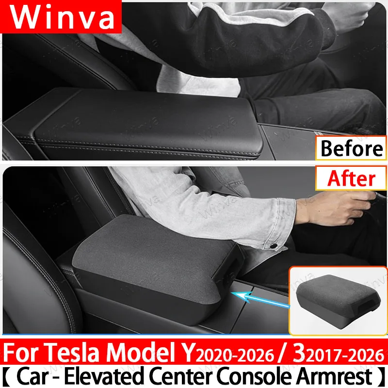 For Tesla Model Y Juniper 2025 2026 Suede Center Armrest Box Raised Storage Box Privacy Storage Space Elbow Support Long Trip
For Tesla Model Y Juniper 2025 2026 Suede Center Armrest Box Raised Storage Box Privacy Storage Space Elbow Support Long Trip