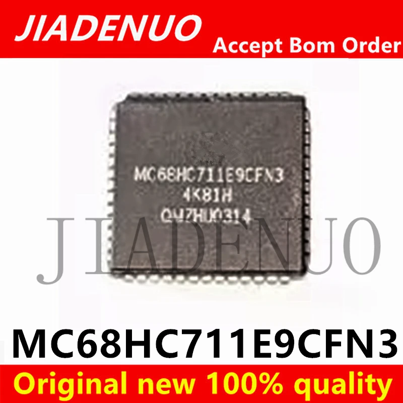 (1pcs)100% New original MC68HC711E9CFN3 PLCC52 Chipset
(1pcs)100% New original MC68HC711E9CFN3 PLCC52 Chipset
