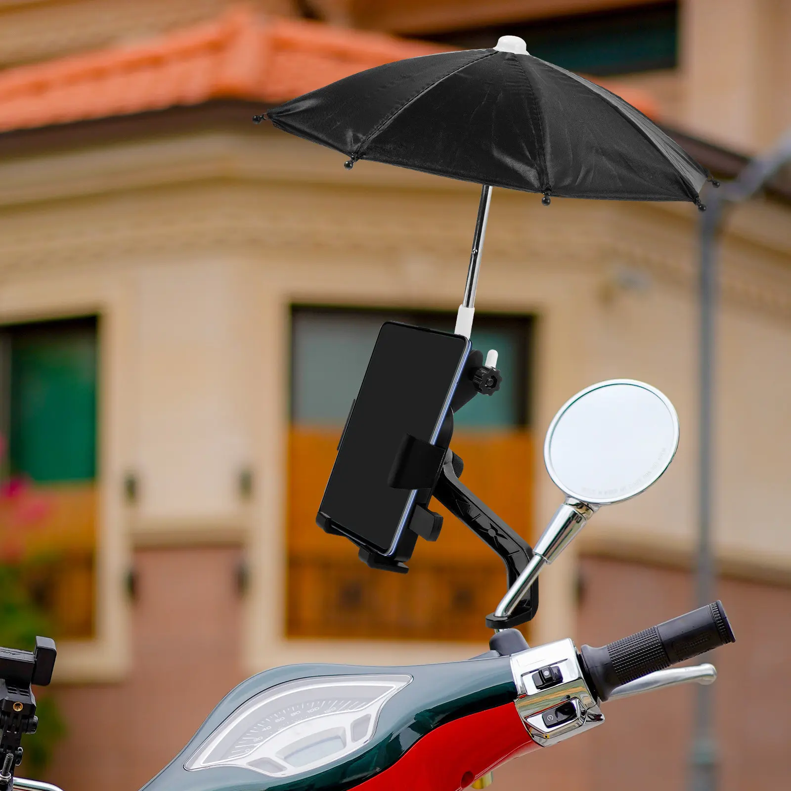1Set Bike Phone Holder Electric Bike Phone Support Stand Handlebar Mount with Umbrella Riding Navigation Bracket Outdoor Cycling
1Set Bike Phone Holder Electric Bike Phone Support Stand Handlebar Mount with Umbrella Riding Navigation Bracket Outdoor Cycling