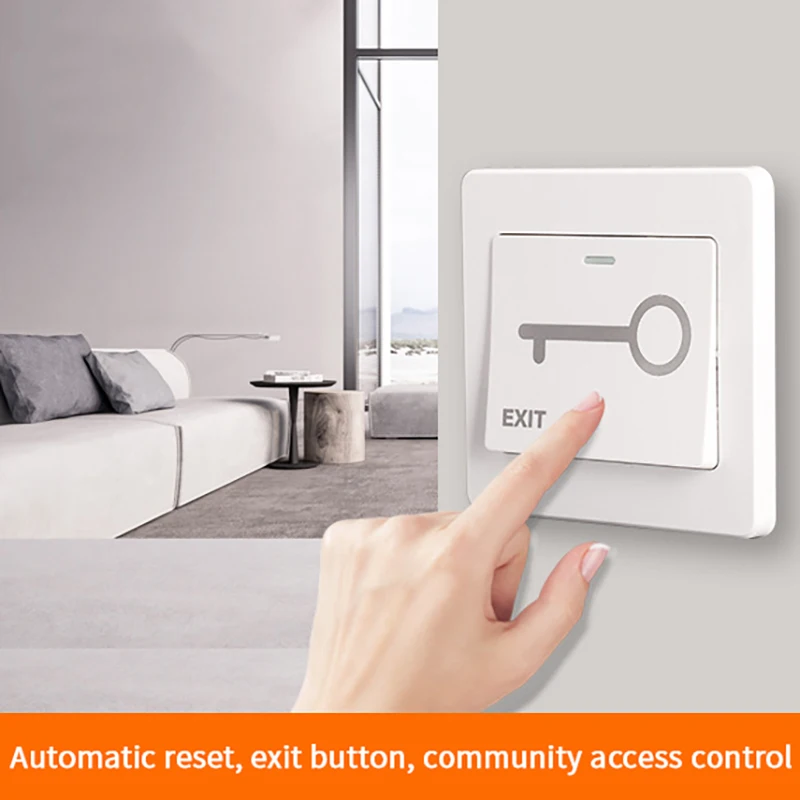 1 шт., 1NC, аварийная кнопка выхода, водонепроницаемая кнопка выхода из двери, огнестойкий пластиковый переключатель для системы контроля доступа
1 шт., 1NC, аварийная кнопка выхода, водонепроницаемая кнопка выхода из двери, огнестойкий пластиковый переключатель для системы контроля доступа