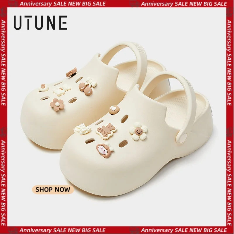 UTUNE Woman Flat sandals Outdoor Waterproof Anti-Slip Slippers Ergonomic Design Floral Pattern ladies shoes
UTUNE Woman Flat sandals Outdoor Waterproof Anti-Slip Slippers Ergonomic Design Floral Pattern ladies shoes