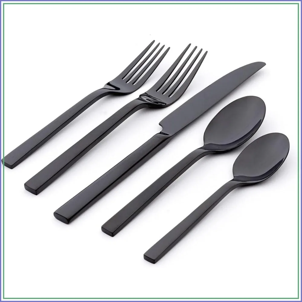 20 Piece Everyday Flatware Set, Service For 4, 18/0 Stainless Steel, Mirror Finish, Dishwasher Safe, Home Kitchen Utensils
20 Piece Everyday Flatware Set, Service For 4, 18/0 Stainless Steel, Mirror Finish, Dishwasher Safe, Home Kitchen Utensils