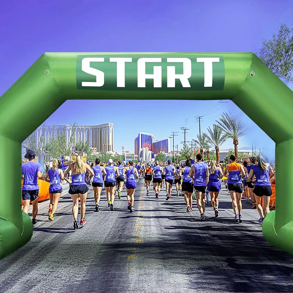 Easy Set Up Custom Inflatable Start Finish Arch with Feet Advertising Sports Event Arch Start Entry for Marathon Race Event
Easy Set Up Custom Inflatable Start Finish Arch with Feet Advertising Sports Event Arch Start Entry for Marathon Race Event