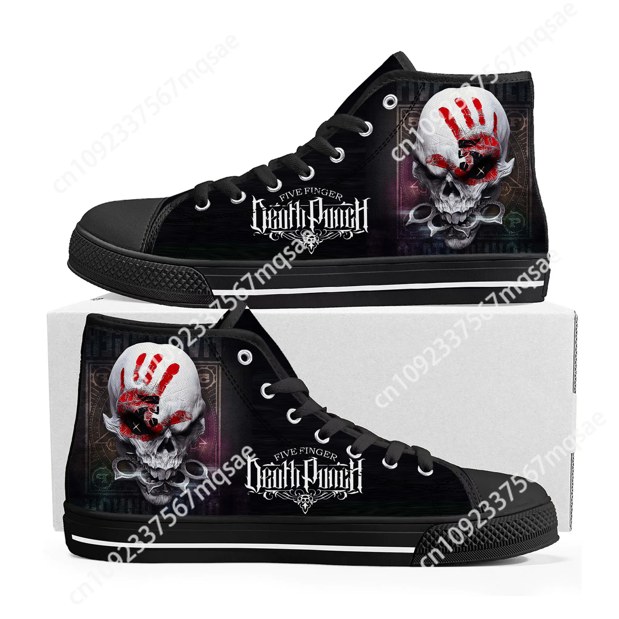Five Finger Death Punch Band High Top Sneakers Mens Womens Teenager High Quality Canvas Sneaker Casual Couple Shoes Custom Shoe
Five Finger Death Punch Band High Top Sneakers Mens Womens Teenager High Quality Canvas Sneaker Casual Couple Shoes Custom Shoe