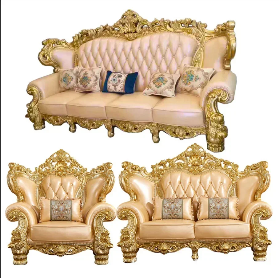 European style whole house furniture living room full set of luxury villa sofa luxury high-end high-end set
European style whole house furniture living room full set of luxury villa sofa luxury high-end high-end set