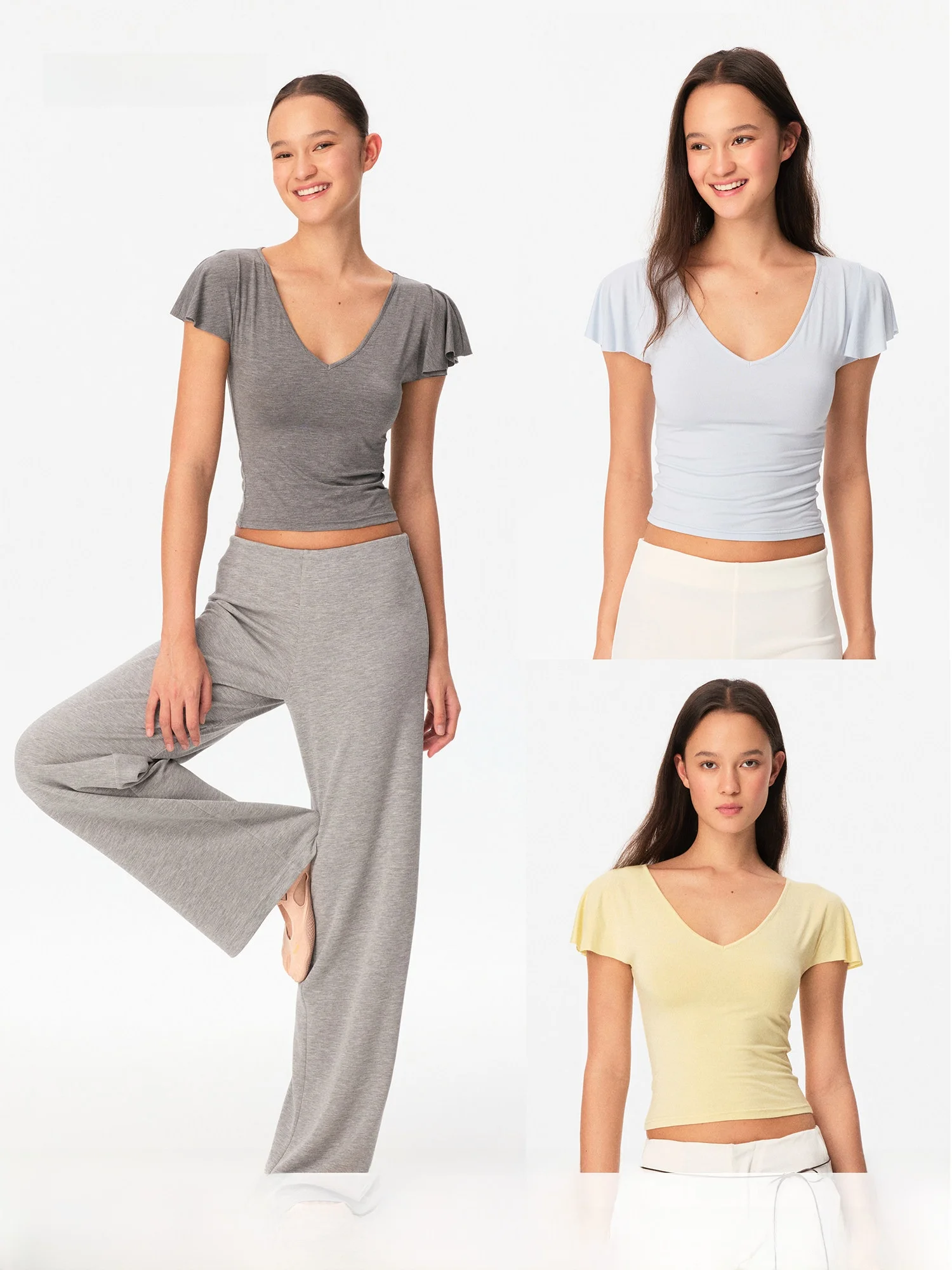 Curri And Ultra Soft Lyocell Classic Three-Color Slim Fit T-Shirt with Small Flying Sleeve Design Versatile Casual Style Wome...
Curri And Ultra Soft Lyocell Classic Three-Color Slim Fit T-Shirt with Small Flying Sleeve Design Versatile Casual Style Wome...