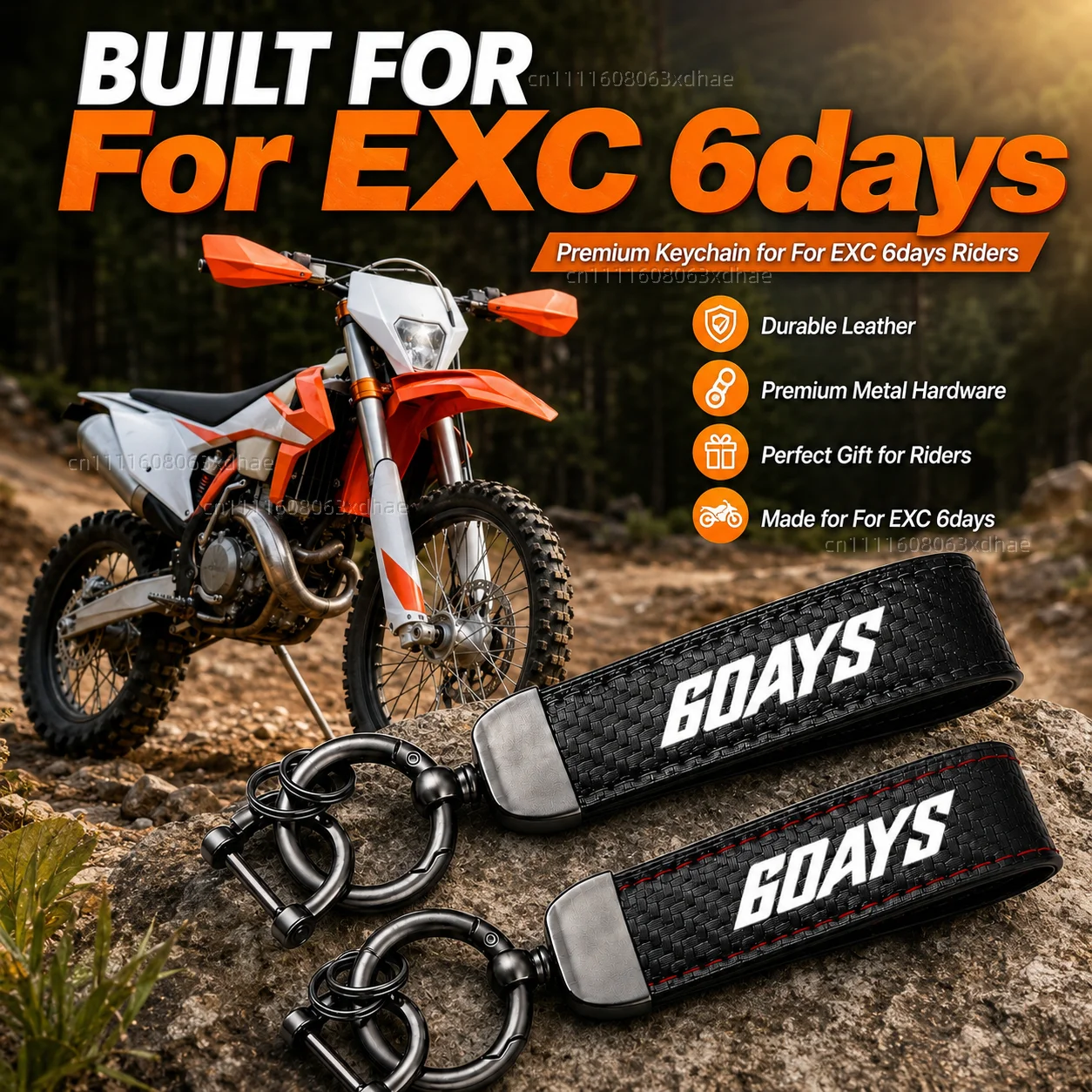 High-Grade Leather Motorcycle Keychain Holder Keyring Accessories For EXC EXC-F XC-W TPI Six Days
High-Grade Leather Motorcycle Keychain Holder Keyring Accessories For EXC EXC-F XC-W TPI Six Days