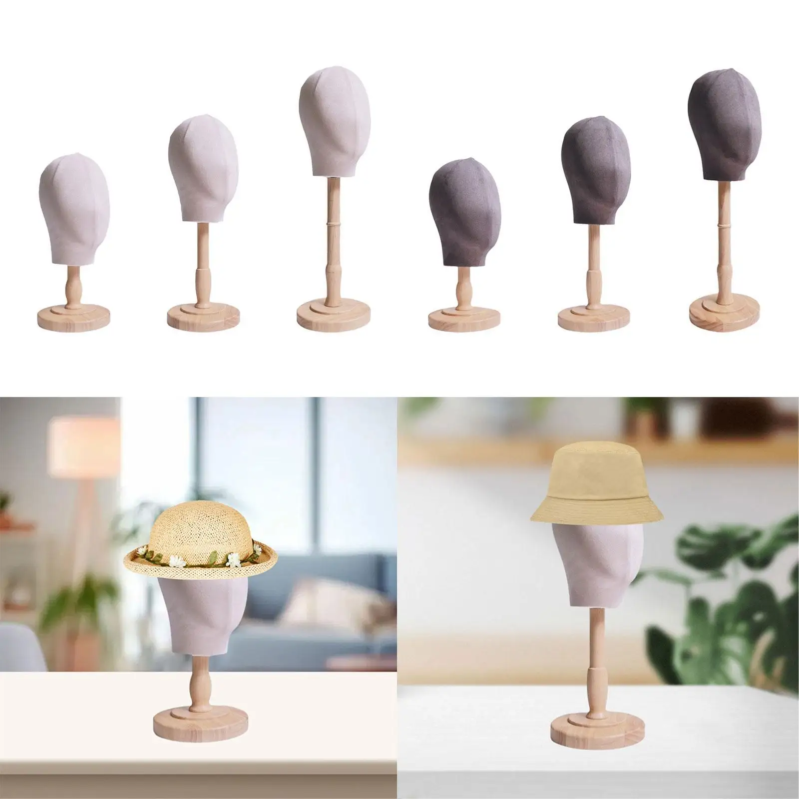 Wig Head Fabric Head Multipurpose Hat Rack Mannequin Head Hat Holder Wig Display Holder for Cap Wig Hats Headdress Salon
Wig Head Fabric Head Multipurpose Hat Rack Mannequin Head Hat Holder Wig Display Holder for Cap Wig Hats Headdress Salon