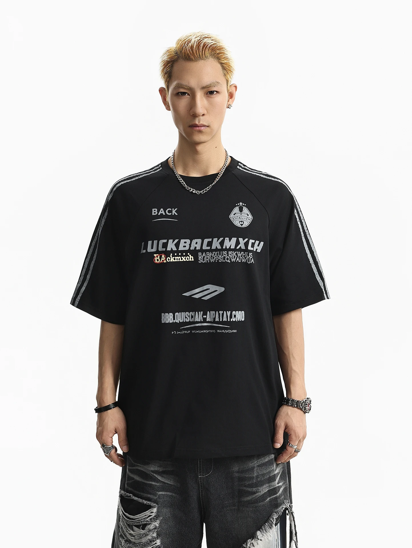 BETEBULE American High Street Letter Print Short Sleeve T-Shirt Men Summer Retro Trend Loose round Neck Half Sleeve Top
BETEBULE American High Street Letter Print Short Sleeve T-Shirt Men Summer Retro Trend Loose round Neck Half Sleeve Top
