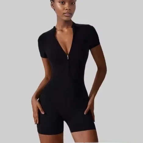 Комбинезон Slim Fit на молнии ort Sve Комбинезон с низкой талией и брюками Длина 00% ткани из спандекса Женские цельные костюмы Faionable Cas...
Комбинезон Slim Fit на молнии ort Sve Комбинезон с низкой талией и брюками Длина 00% ткани из спандекса Женские цельные костюмы Faionable Cas...