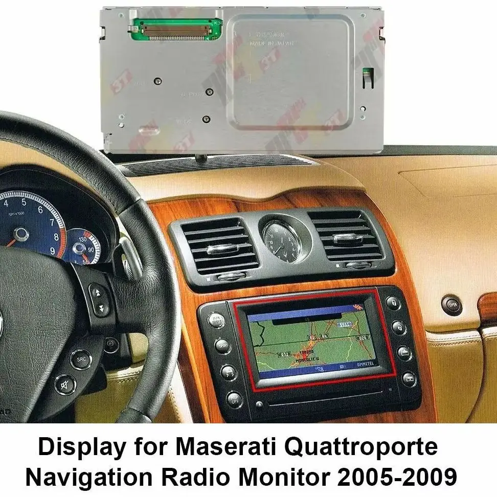 LCD Display for Maserati Quattroporte M139 Navigation Radio Monitor 05-09 000188212
LCD Display for Maserati Quattroporte M139 Navigation Radio Monitor 05-09 000188212