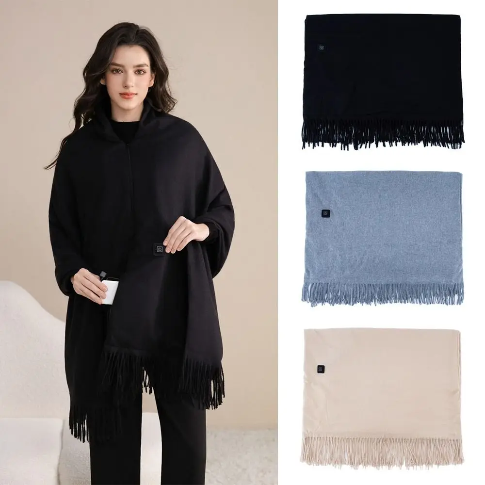 Бытовое носимое USB-одеяло с электрическим подогревом, теплая одежда, моющееся шаль, одеяло, портативное одеяло с подогревом на зиму
Бытовое носимое USB-одеяло с электрическим подогревом, теплая одежда, моющееся шаль, одеяло, портативное одеяло с подогревом на зиму