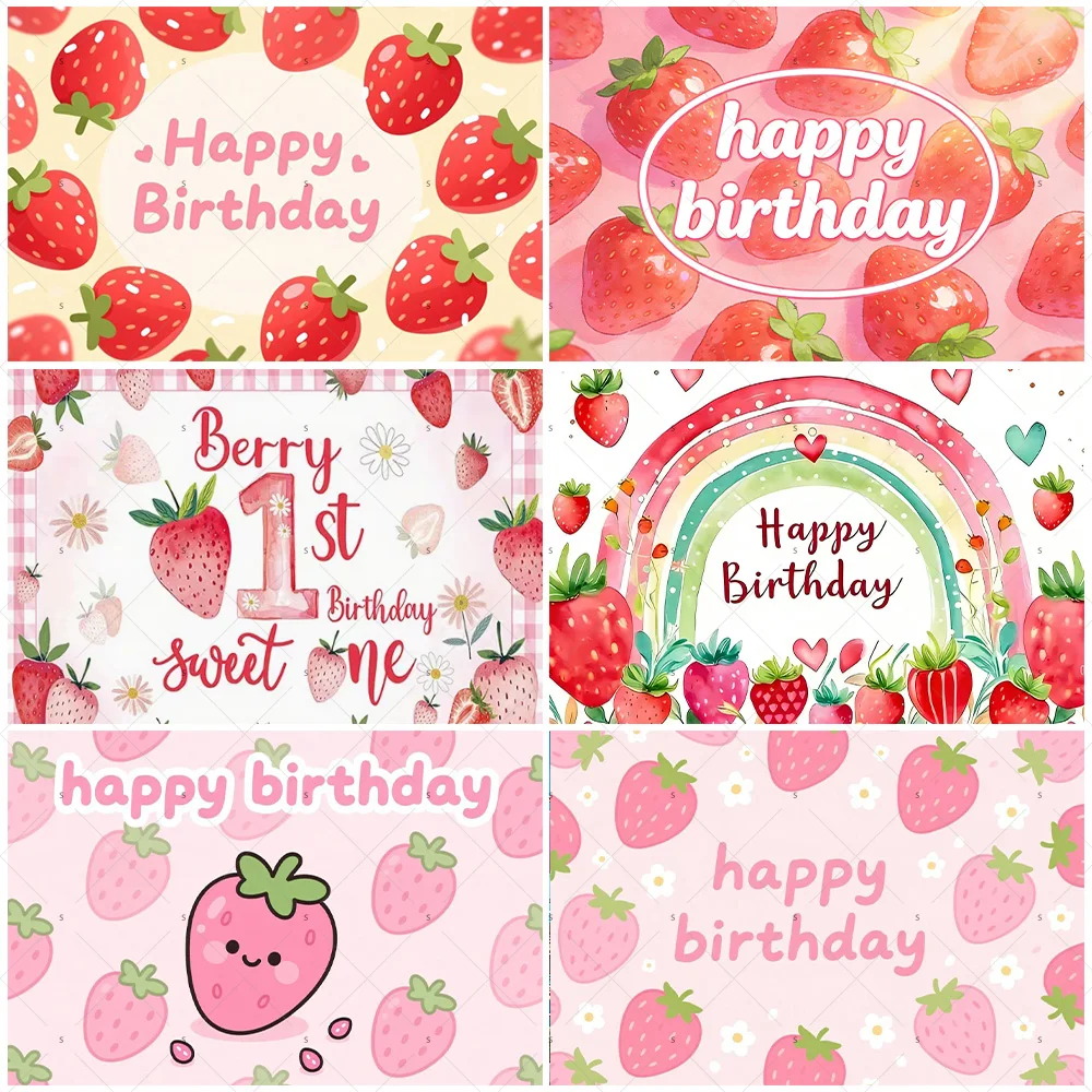 Cartoon Cute Strawberry Theme Birthday Party Decortion Background Baby Shower Supplies Pink Photography prop Backdrop Girl Gifts
Cartoon Cute Strawberry Theme Birthday Party Decortion Background Baby Shower Supplies Pink Photography prop Backdrop Girl Gifts