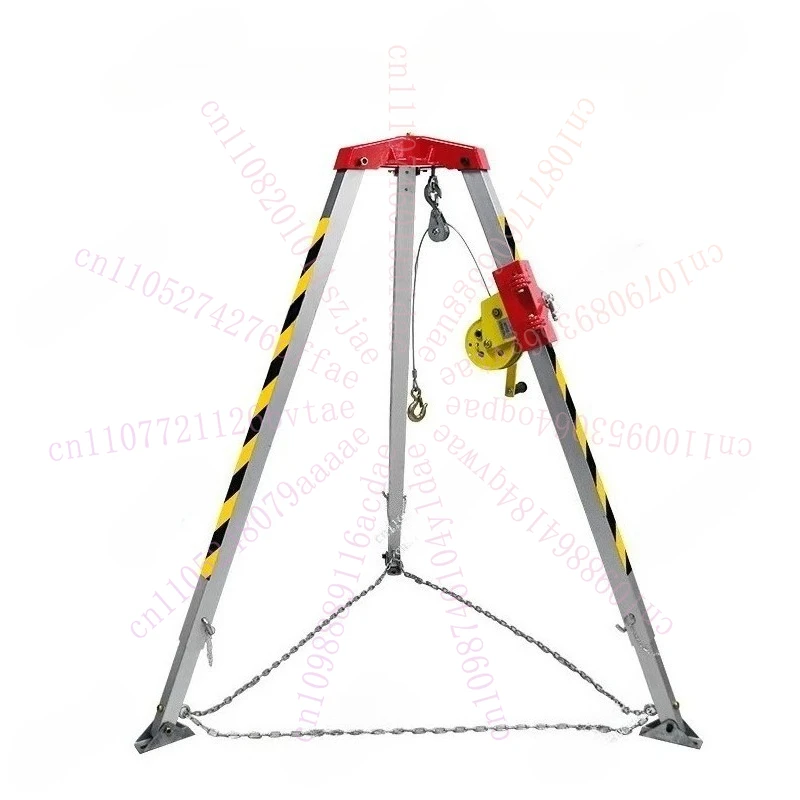 Fire Rescue Tripod Emergency Rescue Aluminum Alloy Tripod Limited Space Triangular Lifting Bracket
Fire Rescue Tripod Emergency Rescue Aluminum Alloy Tripod Limited Space Triangular Lifting Bracket