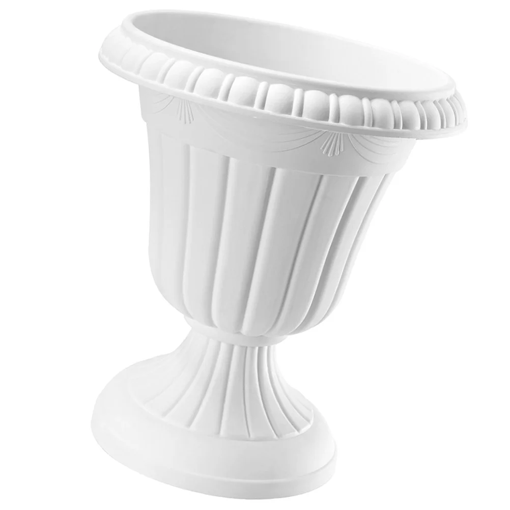 Roman Column Flower Pot Pedestal Urn Planter Green Dill Plastic White Pedastal Planters for Outdoor Plants Pots Decorative
Roman Column Flower Pot Pedestal Urn Planter Green Dill Plastic White Pedastal Planters for Outdoor Plants Pots Decorative