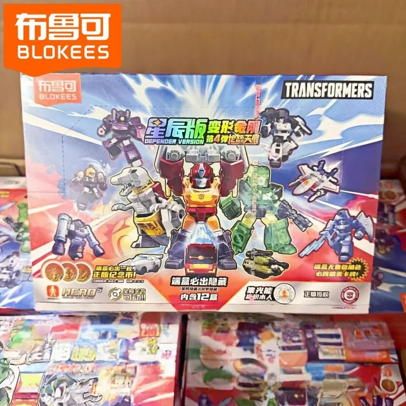 Фигурка Blokees Transformers Defender Wave 4, Grimlock Rodimus Prime, детская сборная модель игрушки, загадочный подарок, слепая коробка 
Фигурка Blokees Transformers Defender Wave 4, Grimlock Rodimus Prime, детская сборная модель игрушки, загадочный подарок, слепая коробка