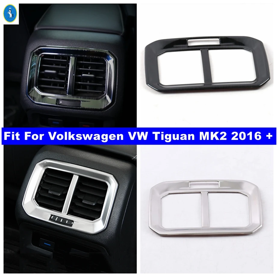 Car Accessories Rear Trim Air Conditioner Outlet Vent Cover Trim For Volkswagen VW Tiguan MK2 2016 - 2023 Black Brushed / Silver
Car Accessories Rear Trim Air Conditioner Outlet Vent Cover Trim For Volkswagen VW Tiguan MK2 2016 - 2023 Black Brushed / Silver
