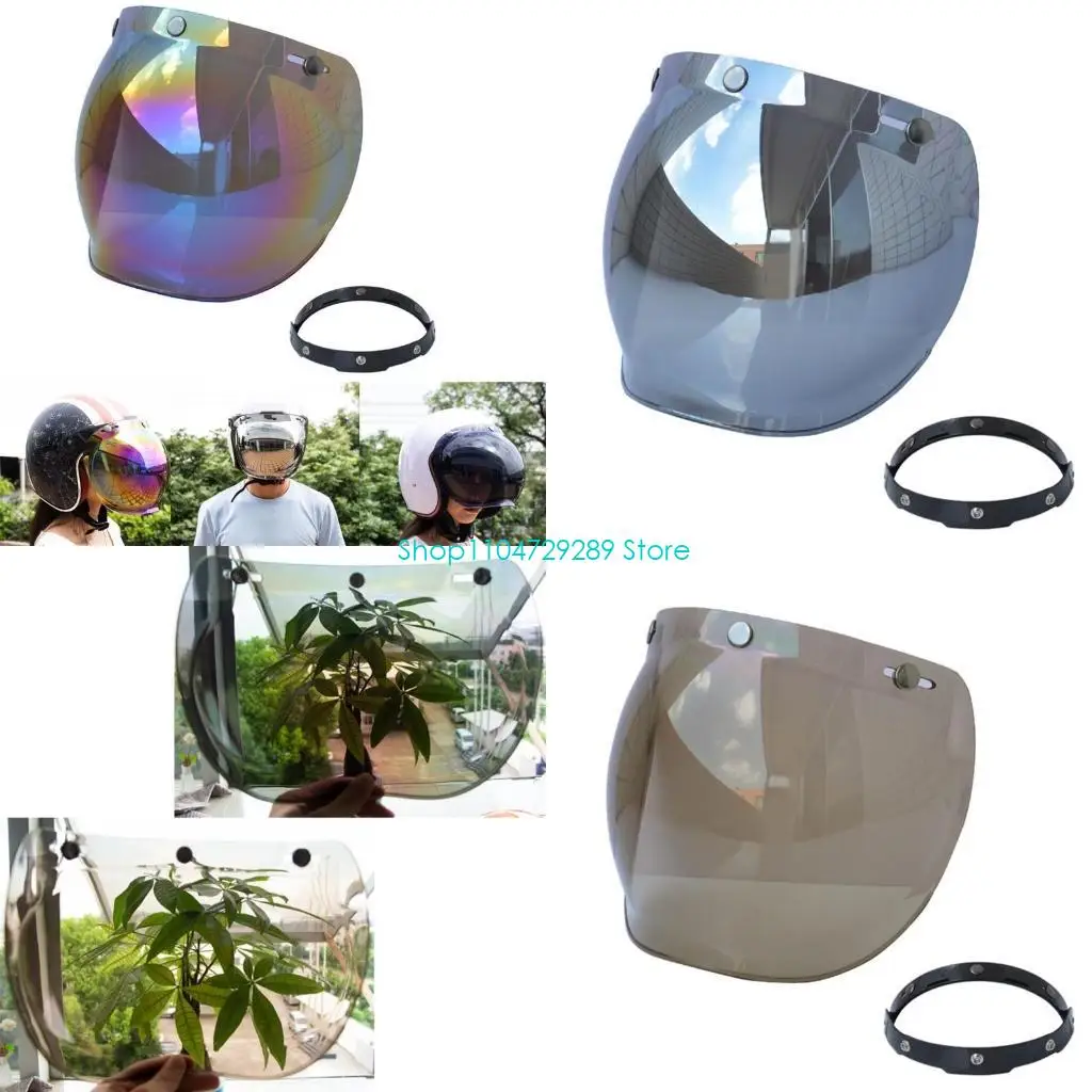 D8KE Motorcycles Helmet Sun-Visor Universal 3-Snap Motorcycles Sun-Shade Visor
D8KE Motorcycles Helmet Sun-Visor Universal 3-Snap Motorcycles Sun-Shade Visor