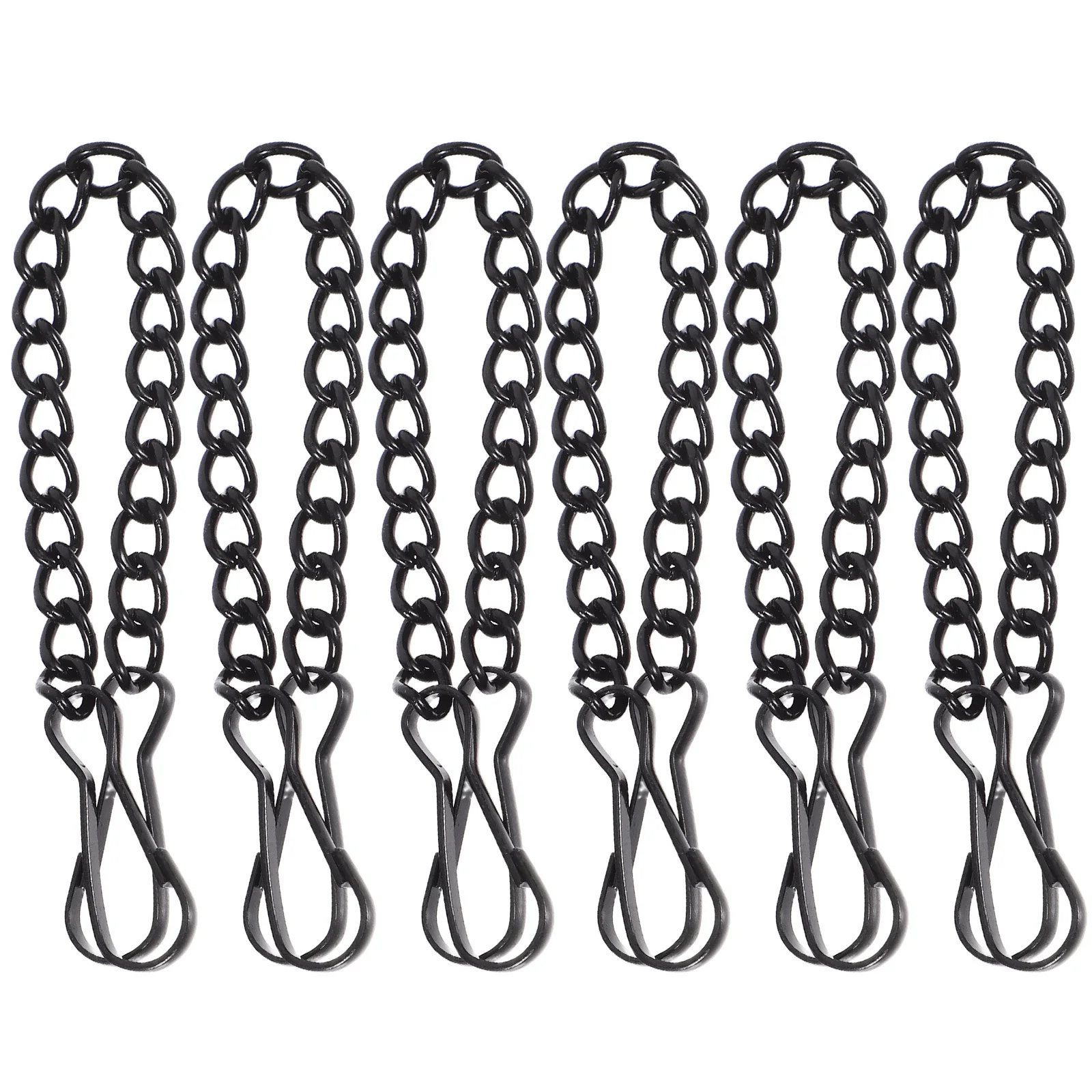 6pcs Door Sign Hanging Chains Black Heavy Duty Iron Material Decorative Metal Chains For Indoor Outdoor Use Hang Plant Lantern
6pcs Door Sign Hanging Chains Black Heavy Duty Iron Material Decorative Metal Chains For Indoor Outdoor Use Hang Plant Lantern