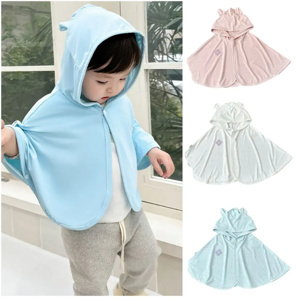 UPF50+ Kid Sun Protection Hooded Cloak Pink White Blue Cartoon Animal UV Protective Cloak 3D Ear Thin Kids Sunscreen Coat
UPF50+ Kid Sun Protection Hooded Cloak Pink White Blue Cartoon Animal UV Protective Cloak 3D Ear Thin Kids Sunscreen Coat
