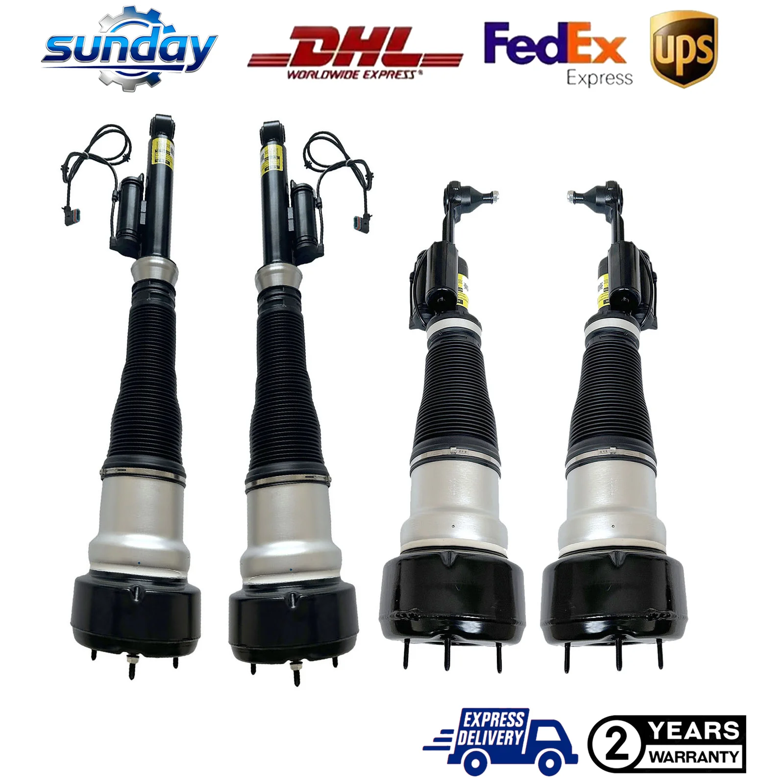 4pcs/set Front+Rear Air Suspension Shock Absorber 2213200438 2213205513 2213205613 2213209713 for Mercedes-Benz S-Class W221
4pcs/set Front+Rear Air Suspension Shock Absorber 2213200438 2213205513 2213205613 2213209713 for Mercedes-Benz S-Class W221