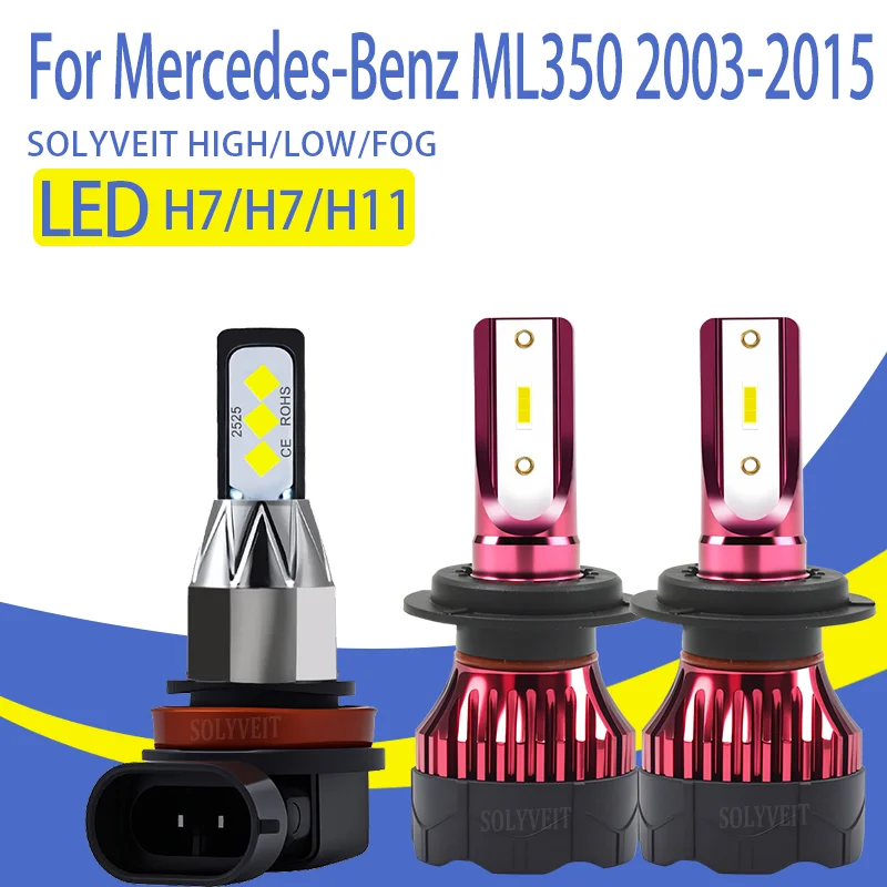 Simple Setup waterproof IP67 H7 H7 H11 LED Headlight foglight For Mercedes-Benz ML350 2003 2004 2005 2006 2007 2008 2009-2015
Simple Setup waterproof IP67 H7 H7 H11 LED Headlight foglight For Mercedes-Benz ML350 2003 2004 2005 2006 2007 2008 2009-2015
