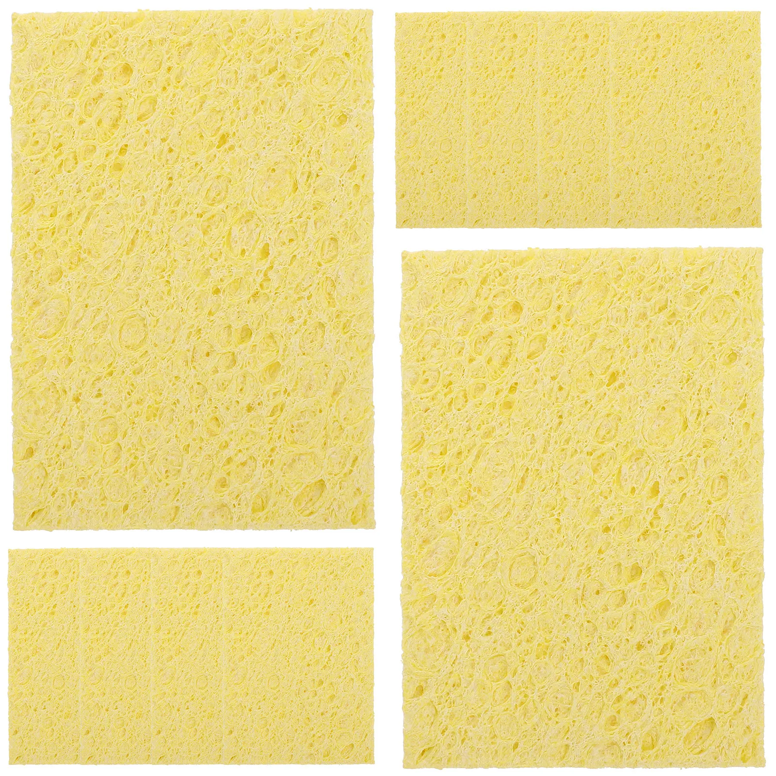 10Pcs Premium Soldering Iron Cleaning Sponge High Temperature Resistant Anti Scald Expandable Odorless Sulfur Free for Welding
10Pcs Premium Soldering Iron Cleaning Sponge High Temperature Resistant Anti Scald Expandable Odorless Sulfur Free for Welding