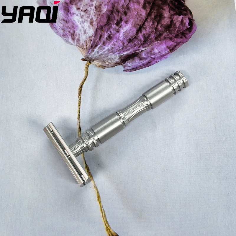 2026 New Arrival!Yaqi Ghost Safety Razor 316 Stainless Steel Smooth Shaving Comfortable Experience Designed Razor
2026 New Arrival!Yaqi Ghost Safety Razor 316 Stainless Steel Smooth Shaving Comfortable Experience Designed Razor