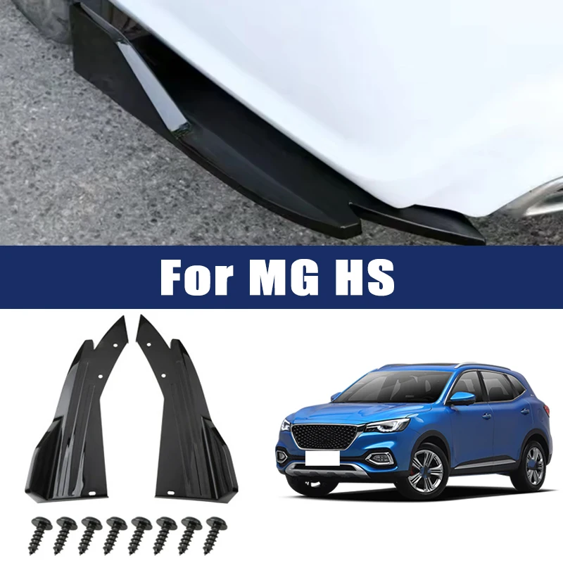 Car Rear Bumper Spoiler Lip Carbon Fiber Wing Trim Protection Anti-crash Diffuser Side Skirt Wrap Angle Splitter for MG HS
Car Rear Bumper Spoiler Lip Carbon Fiber Wing Trim Protection Anti-crash Diffuser Side Skirt Wrap Angle Splitter for MG HS