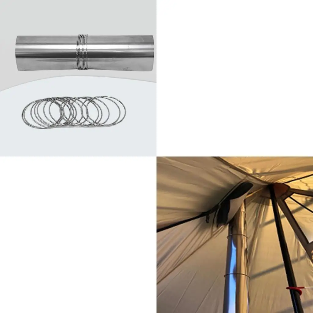 Stainless Chimney Hand-Rolled Chimney Stove Chimney Tent Stove Chimney
Stainless Chimney Hand-Rolled Chimney Stove Chimney Tent Stove Chimney