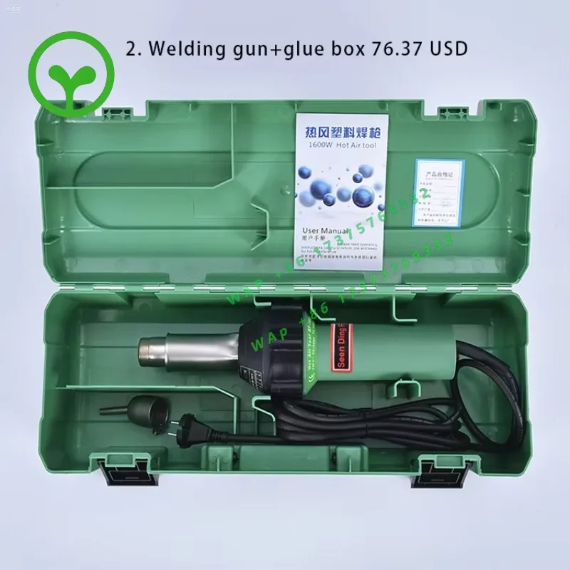 【Popular】New Hot-selling 1600W 230V Plastic Repair Welding Machine For Welding
【Popular】New Hot-selling 1600W 230V Plastic Repair Welding Machine For Welding