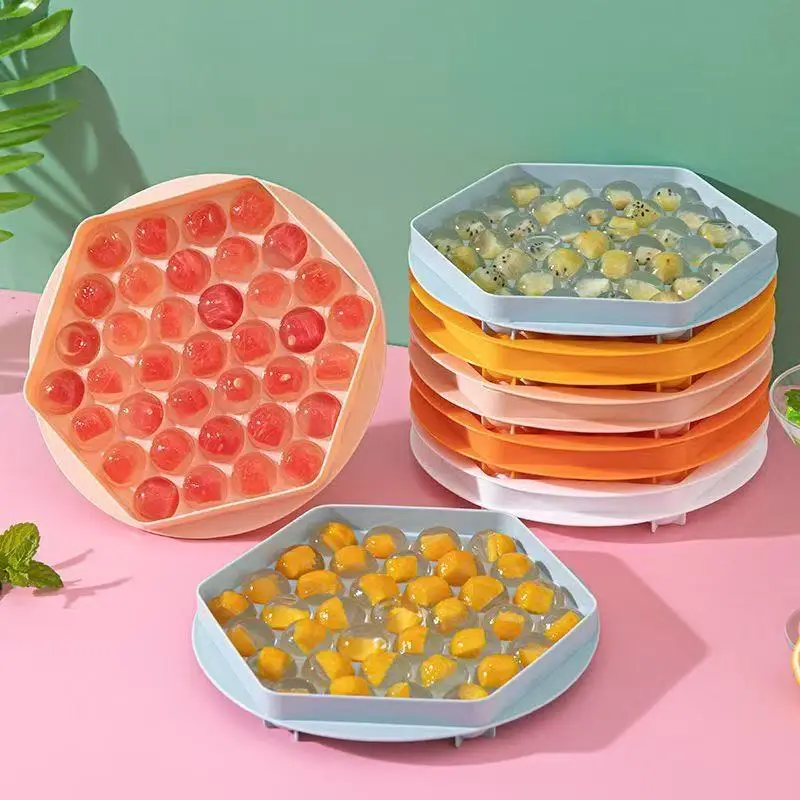 37 Grid Ice Cube Maker Ice Ball Hockey for Frozen Whiskey Ball Popsicle Lollipop Summer Homemade DIY Freeze Ice Cube Mold
37 Grid Ice Cube Maker Ice Ball Hockey for Frozen Whiskey Ball Popsicle Lollipop Summer Homemade DIY Freeze Ice Cube Mold
