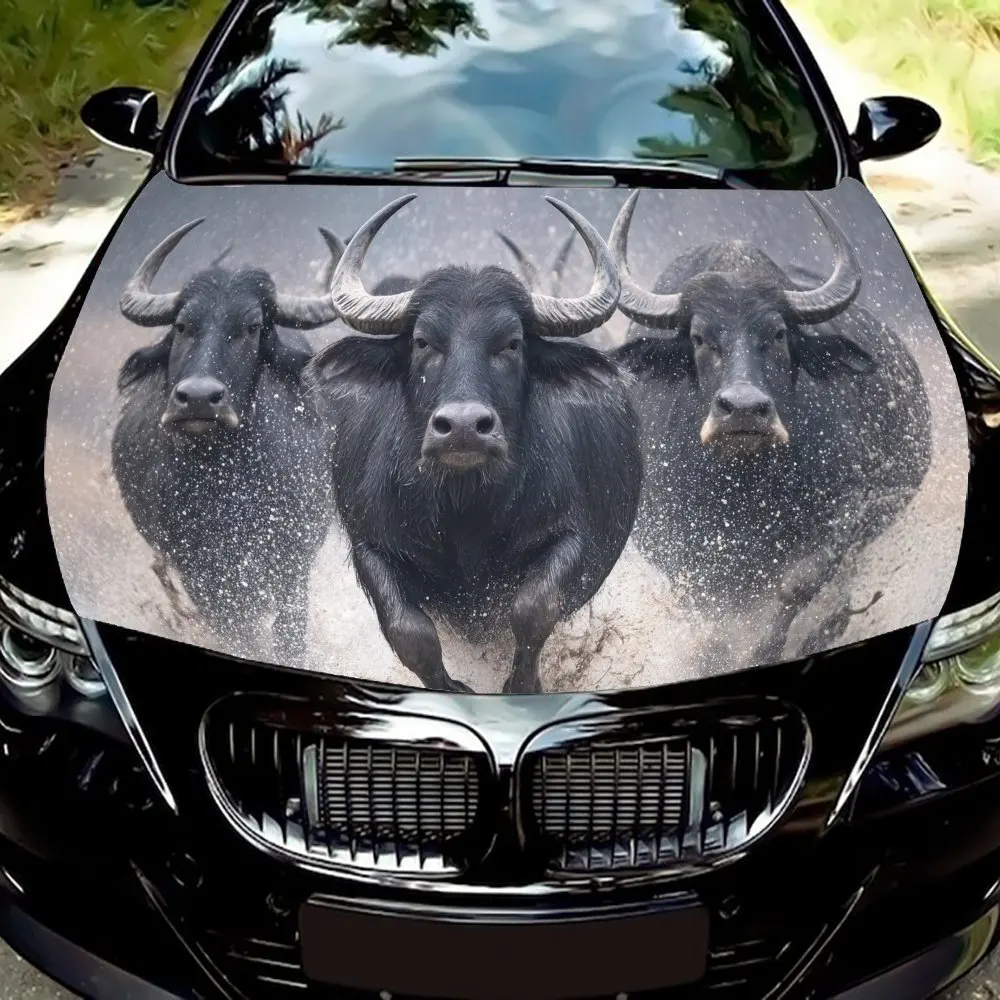 Demeanor of the Bull Print PVC Car Vinyl Wraps, Self-Adhesive Waterproof Car Hood Decal Sticker, Car Decoration Protection Stick
Demeanor of the Bull Print PVC Car Vinyl Wraps, Self-Adhesive Waterproof Car Hood Decal Sticker, Car Decoration Protection Stick