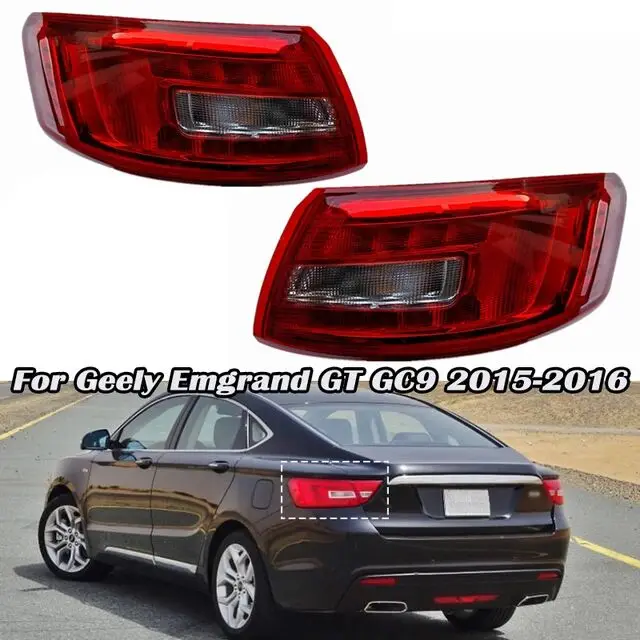 Автомобильный задний внешний тормозной фонарь заднего указателя поворота для Geely Emgrand GT Geely GC9 2015 2016, аксессуары для фонарей слева и справа
Автомобильный задний внешний тормозной фонарь заднего указателя поворота для Geely Emgrand GT Geely GC9 2015 2016, аксессуары для фонарей слева и справа