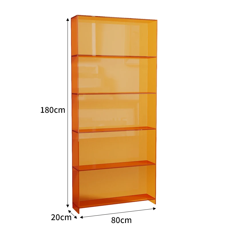 LH multi-layer bookshelf for home living room integrated transparent bookshelves, simple floor-standing storage rack
LH multi-layer bookshelf for home living room integrated transparent bookshelves, simple floor-standing storage rack